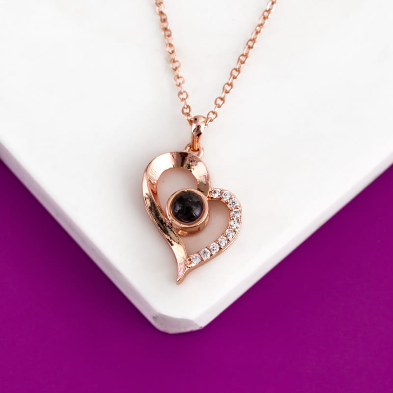 14 K Gold Plated - I Love You Necklace in 100 Languages