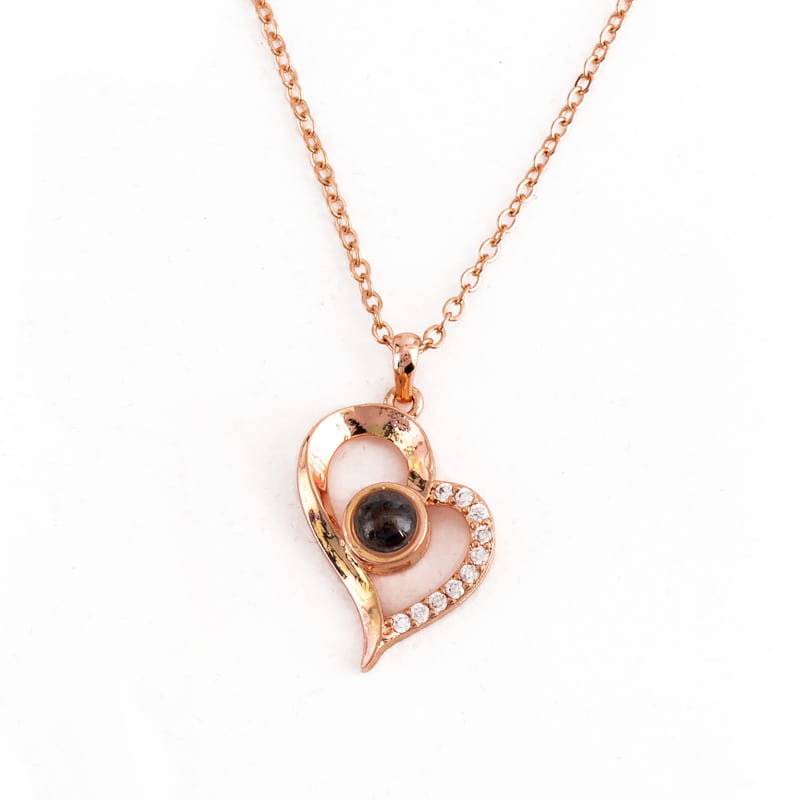 14 K Gold Plated - I Love You Necklace in 100 Languages